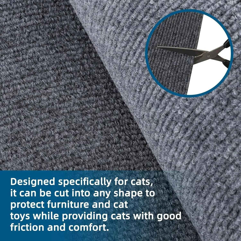 Gato aparável coçar esteira gato scratcher sofá fita coçar post auto-adesivo tap
