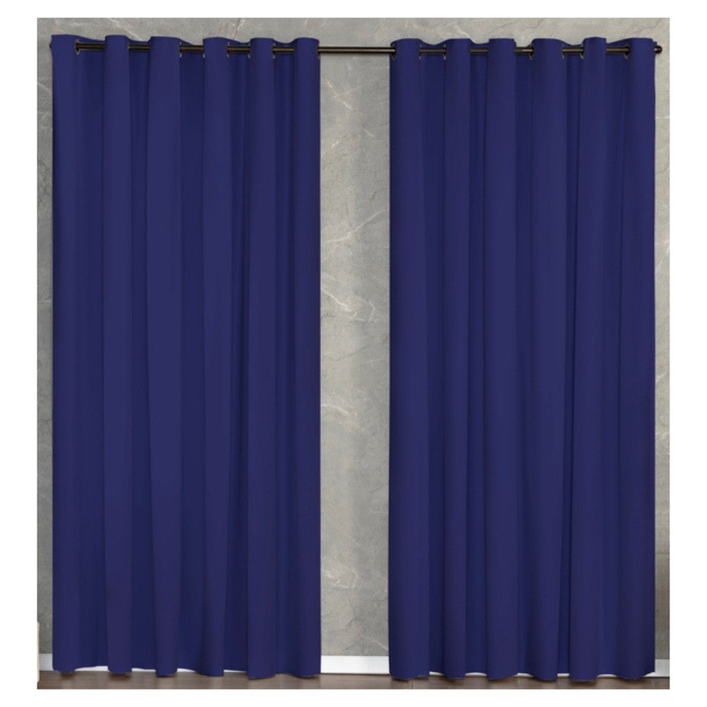 Cortina PVC com ilhós Tabaco que Corta luz do sol 190X140 CM