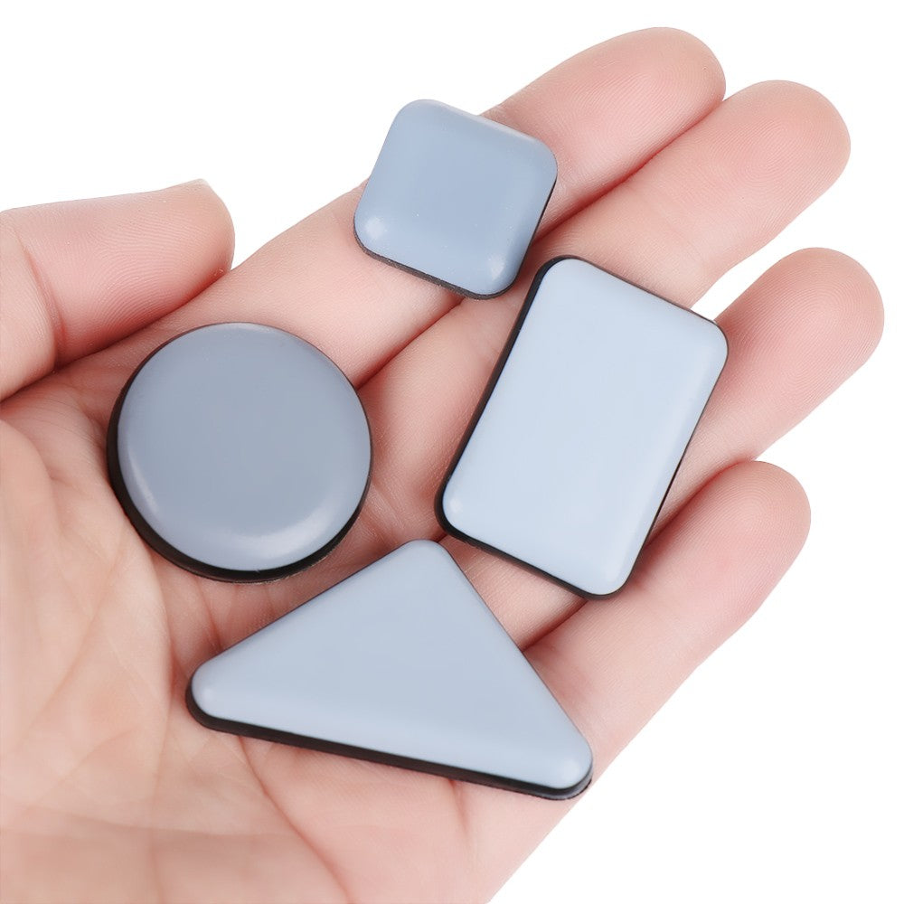 Anti-abrasão Móveis Leg Slider Pads, protetor de chão, fácil mover, mesa pesada,