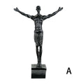 Atleta Escalada Resina Fundo De Parede Pendurado Decoração, Escultura Estátua, F