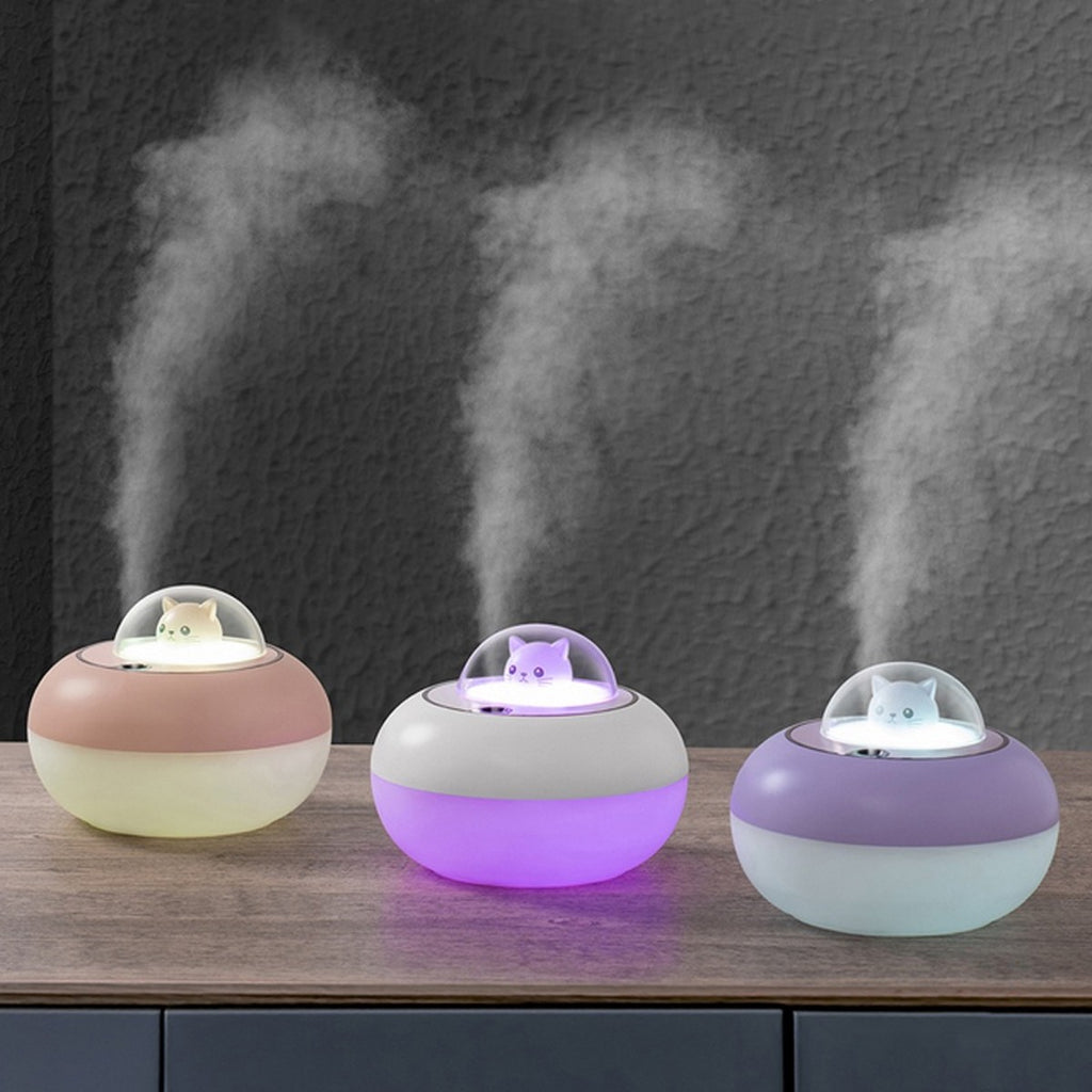 Umidificador De Ar Purificador 300ml humidificador Aromaterapia Infantil Planeta
