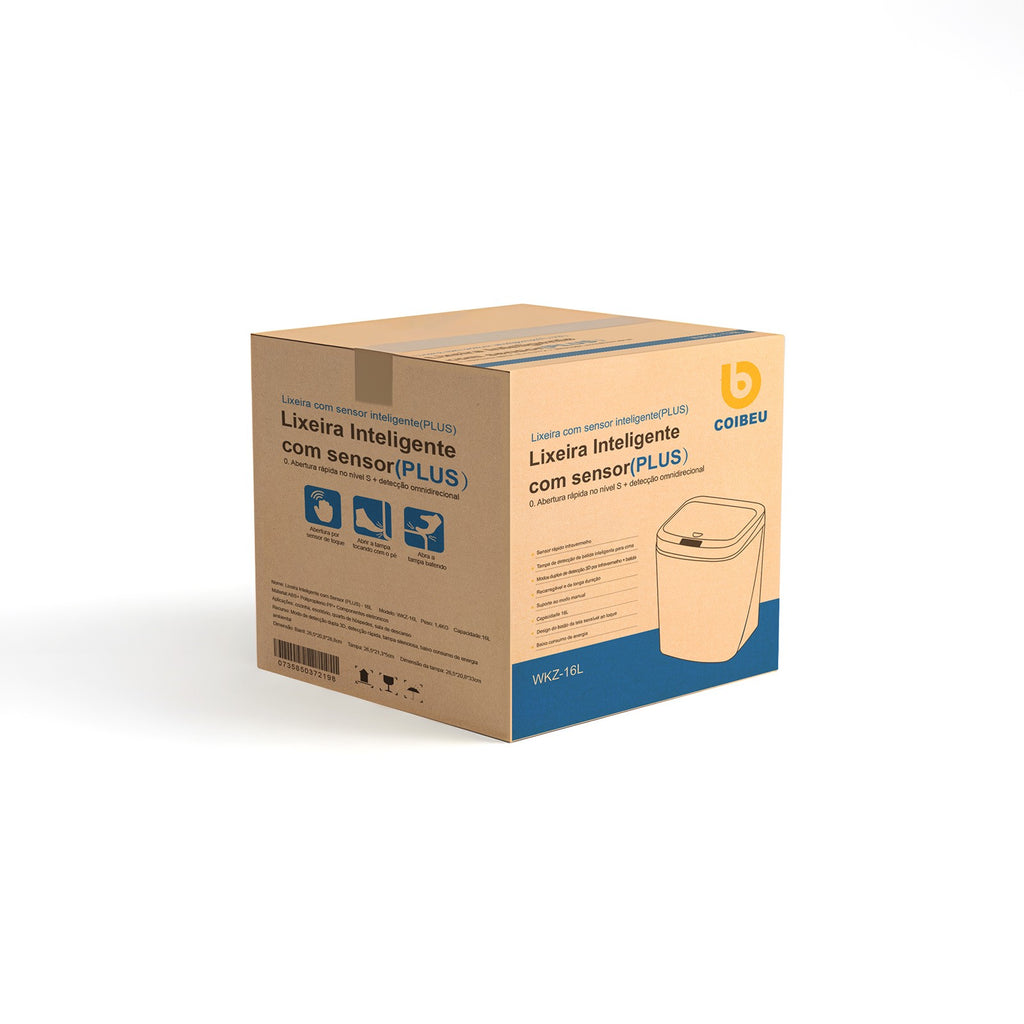 lixeira inteligente,lixeira sensor automático,lixeira banheiro,lixeira inteligen