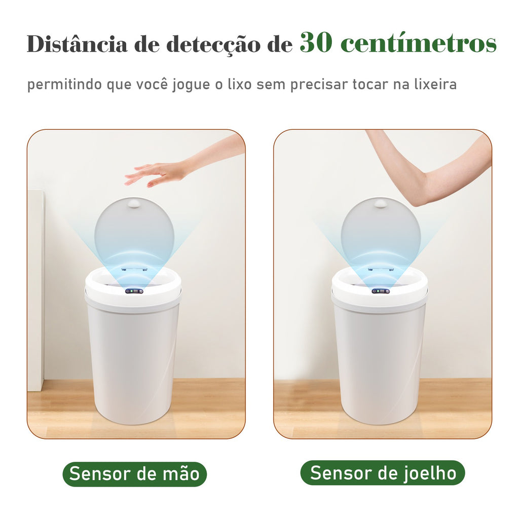 lixeira inteligente,lixeira sensor automático,lixeira banheiro,lixeira inteligen