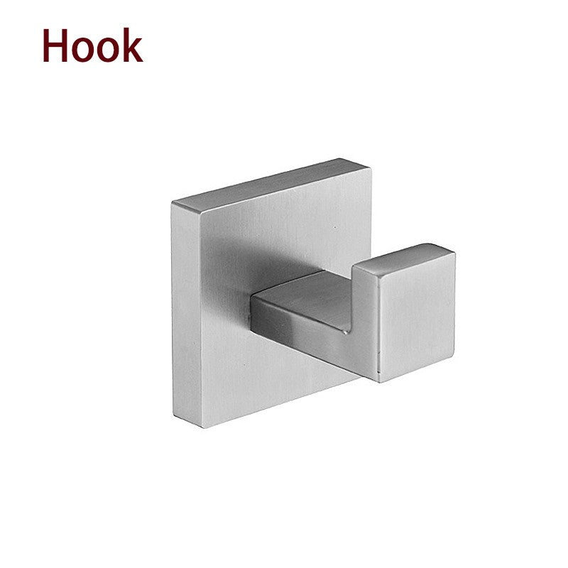 SUS304 Toalheiro De Aço Inoxidável, Suporte Do Papel Higiênico, Escovado Bar, Ac
