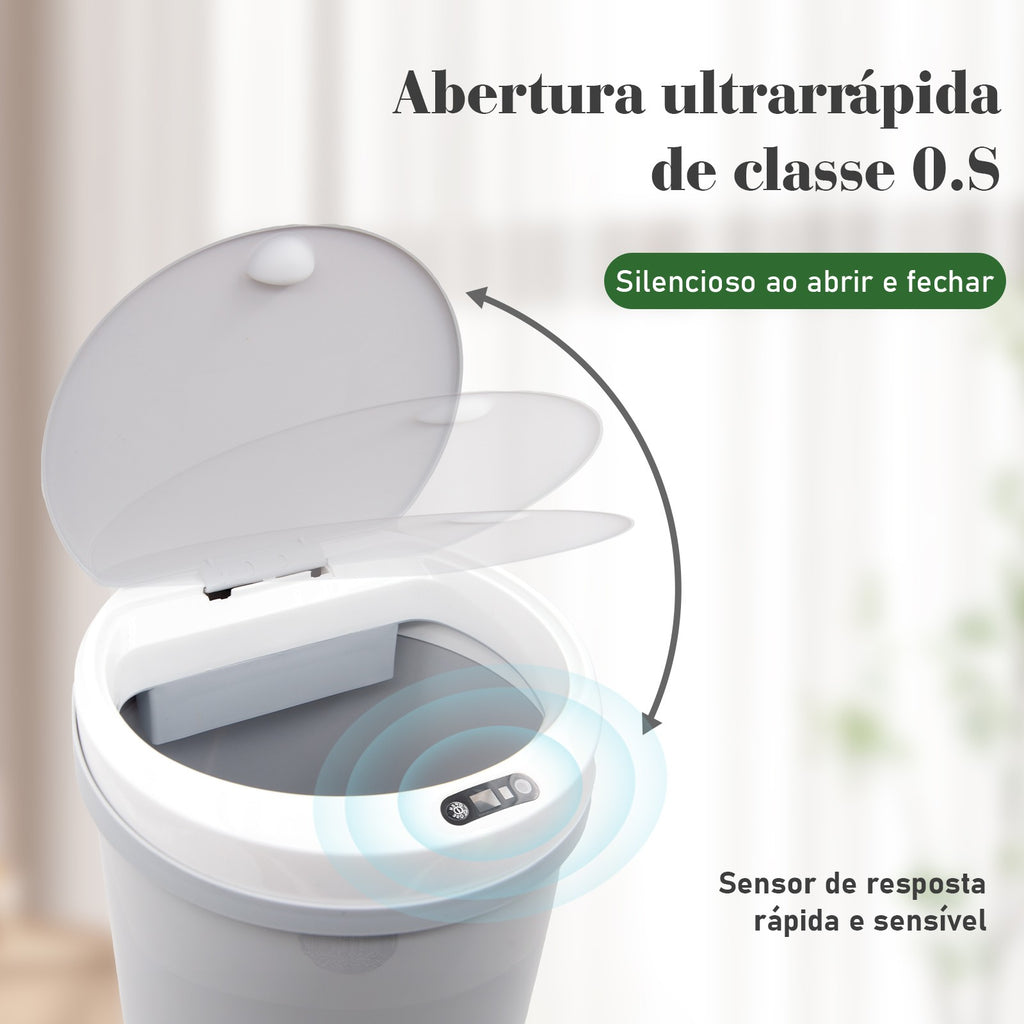 lixeira inteligente,lixeira sensor automático,lixeira banheiro,lixeira inteligen