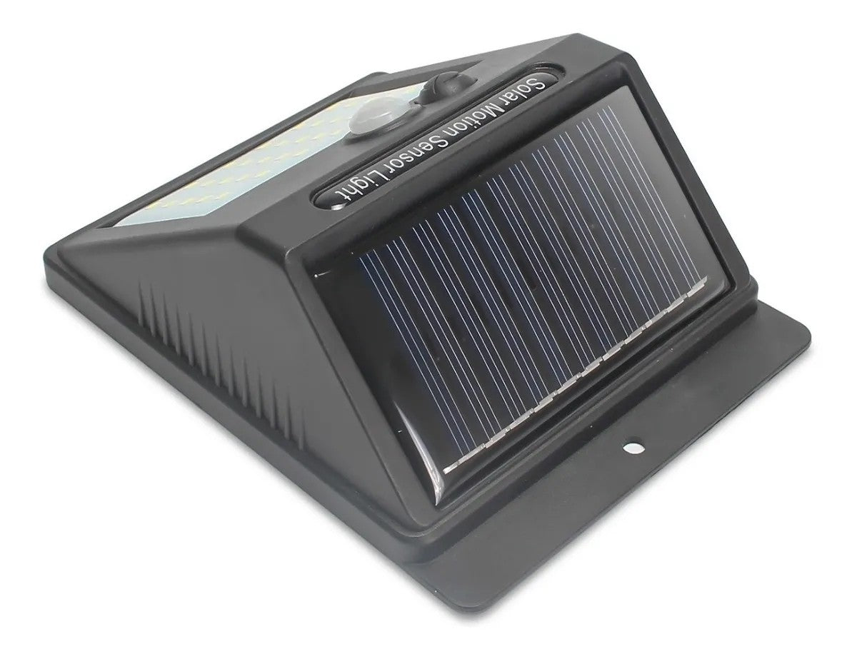 Parede solar impermeável luminosa com sensor de movimento, fotografia automática