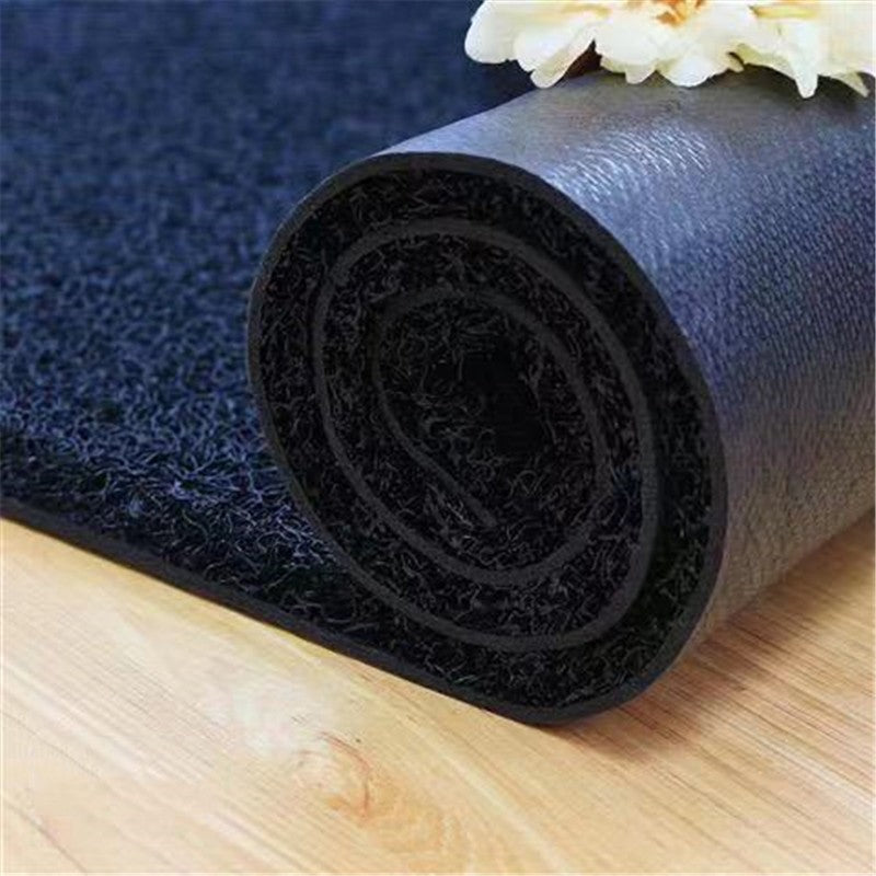 PVC Anti-Slip Mat Entrance Door Floor Mat Waterproof Non-Slip Rubber Bottom Carpet Outdoor Stair Walkway Dust Removal Floor Mat