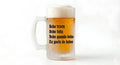 Caneca de chopp - Brinde de bebado e frase