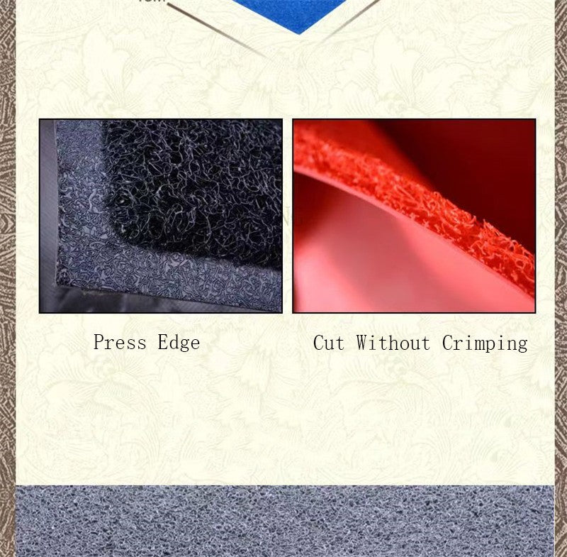 PVC Anti-Slip Mat Entrance Door Floor Mat Waterproof Non-Slip Rubber Bottom Carpet Outdoor Stair Walkway Dust Removal Floor Mat