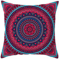 Mandala Print Praça Fronha, Capa de Almofada, Decoração, Carro, Sofá