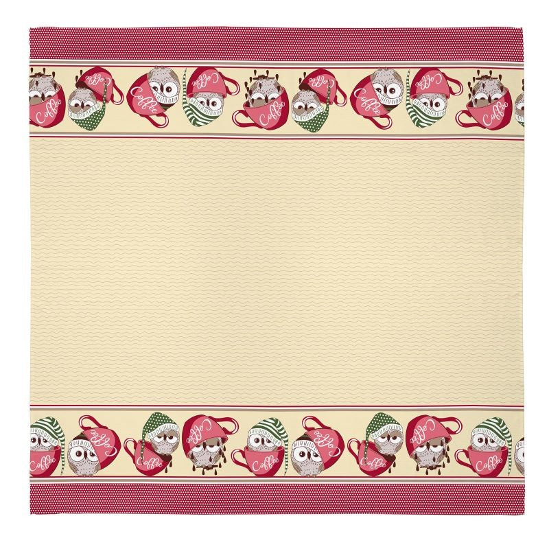 TOALHA DE MESA QUADRADA TEKA - TAM 1,40 X 1,40