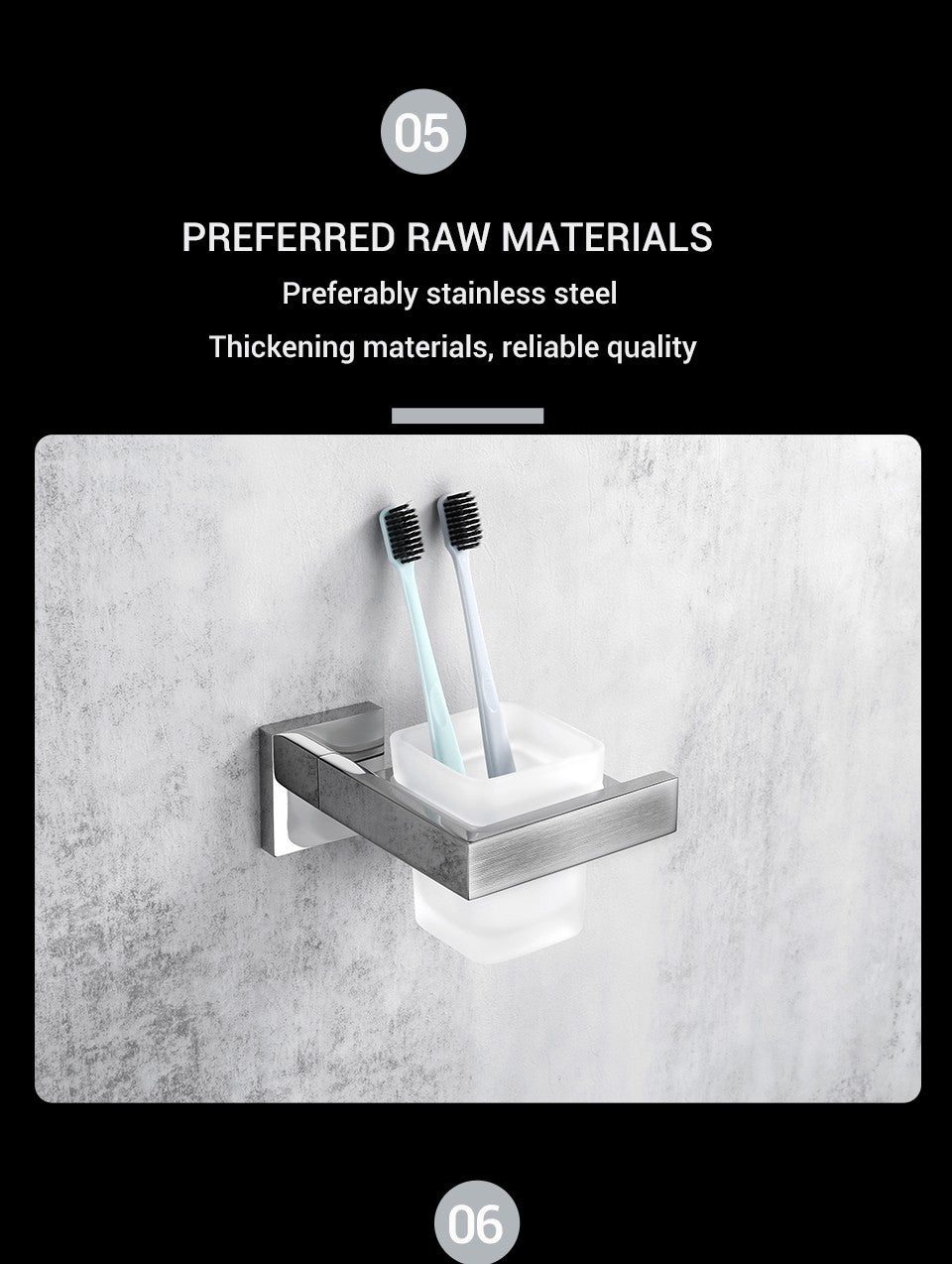 Polido chrome wall-mounted aço inoxidável roupas gancho suporte de papel higiêni