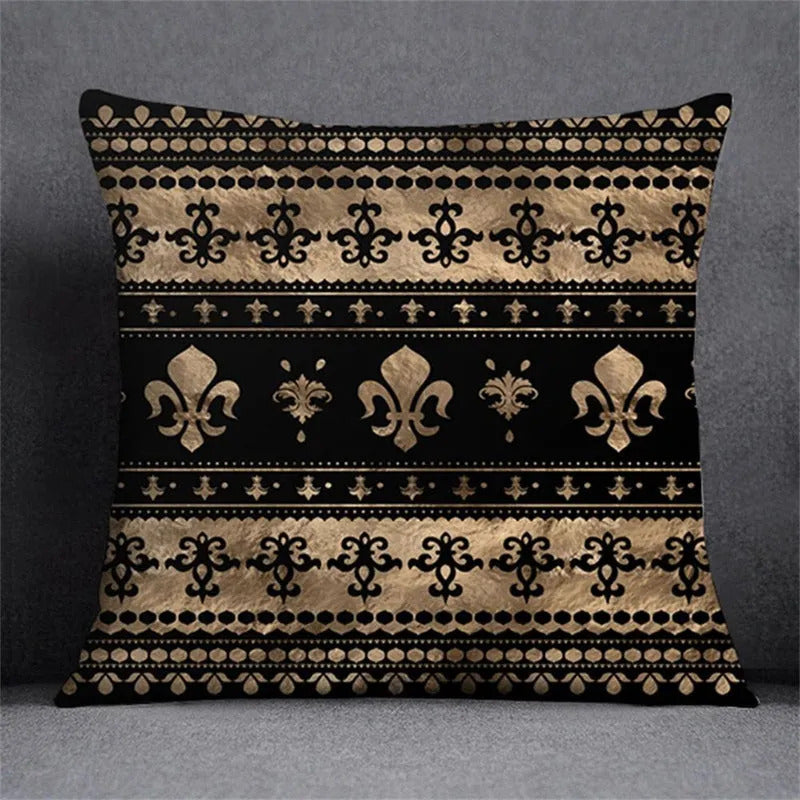 Capa Almofada Cushion Cover 45x45 Unilateral Verso Bege