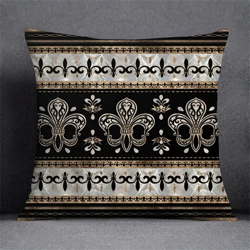 Capa Almofada Cushion Cover 45x45 Unilateral Verso Bege