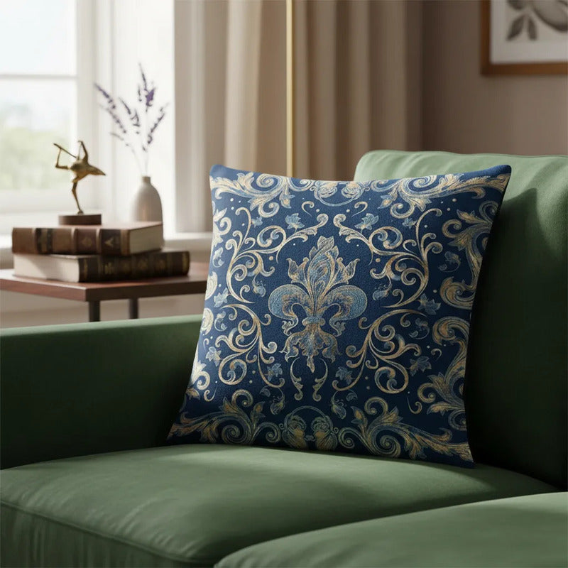 Capa Almofada Cushion Cover 45x45 Unilateral Verso Bege