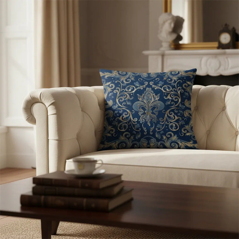 Capa Almofada Cushion Cover 45x45 Unilateral Verso Bege