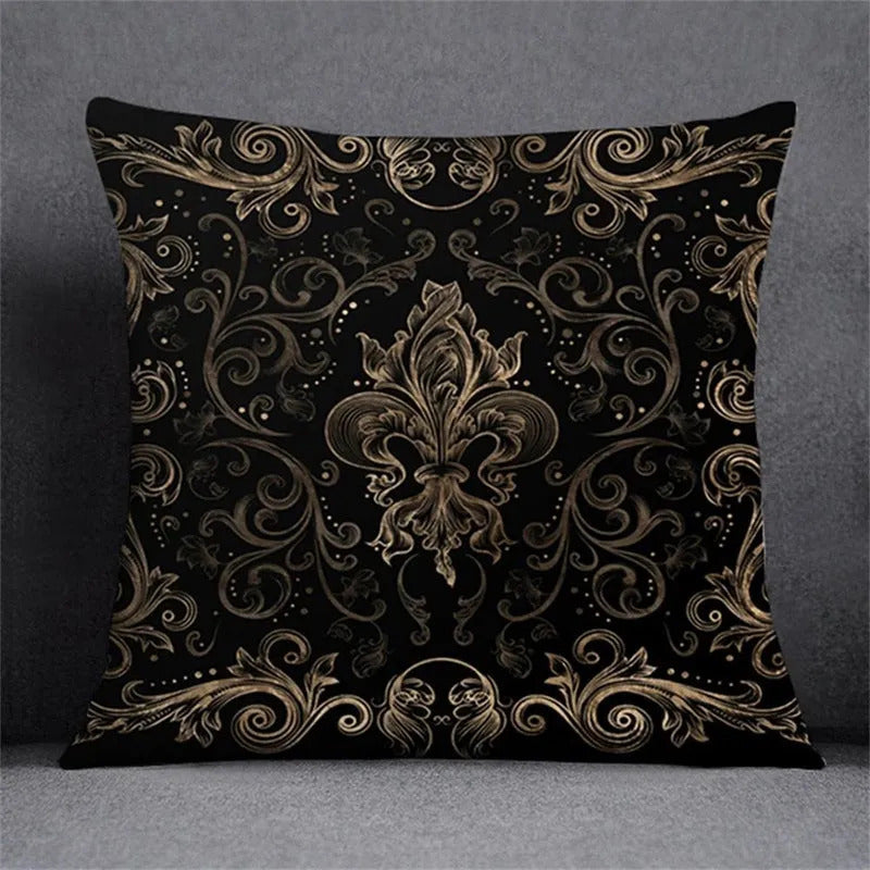 Capa Almofada Cushion Cover 45x45 Unilateral Verso Bege