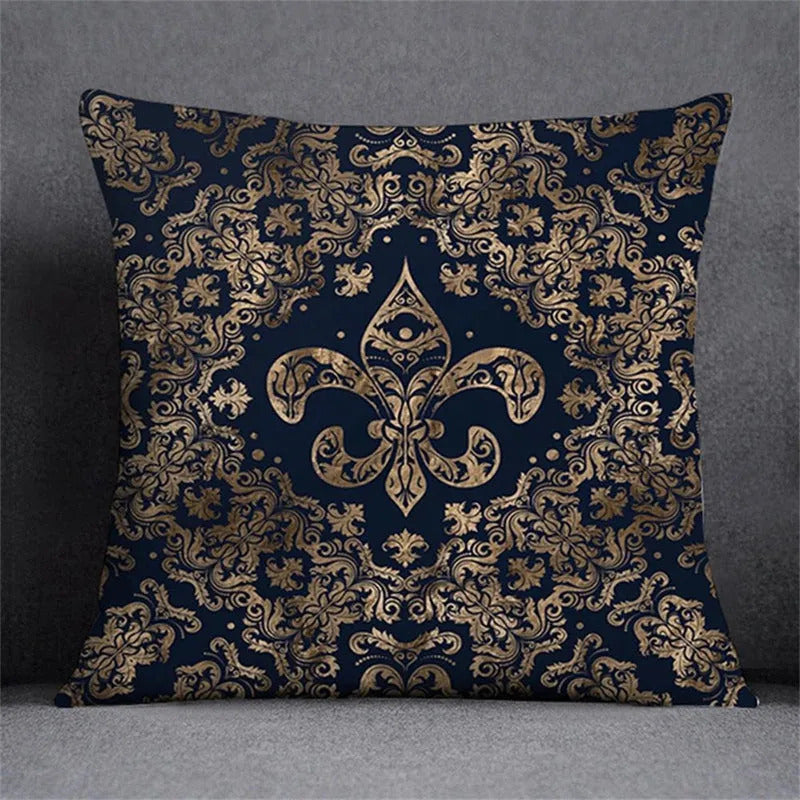 Capa Almofada Cushion Cover 45x45 Unilateral Verso Bege