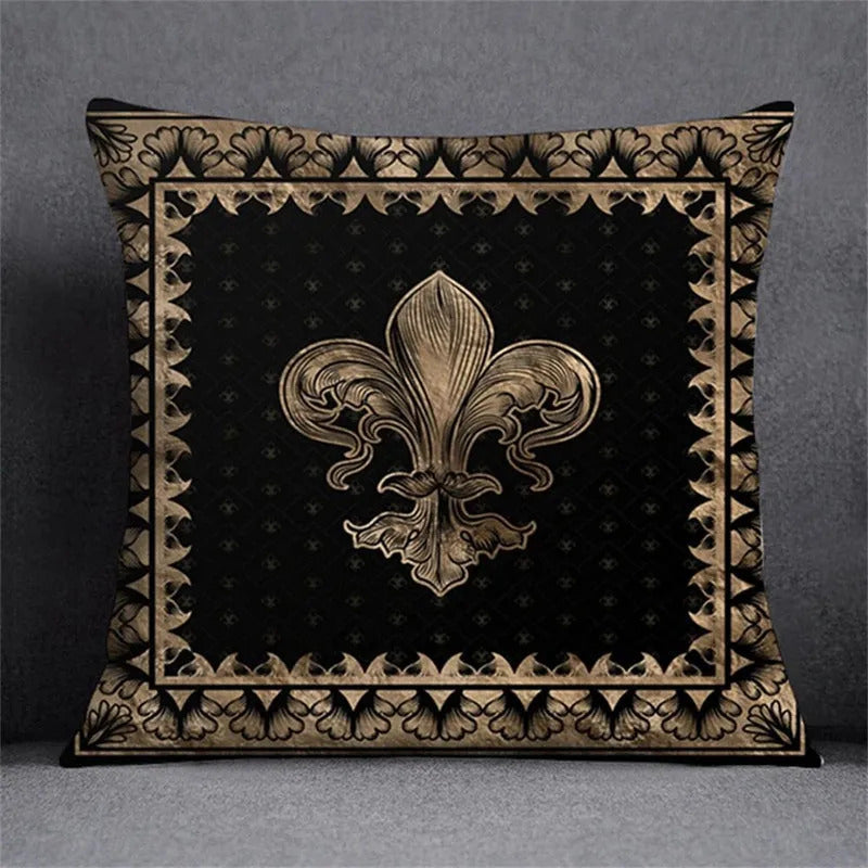 Capa Almofada Cushion Cover 45x45 Unilateral Verso Bege