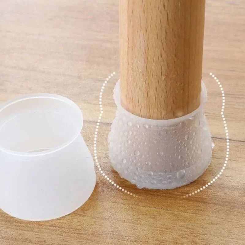 Cadeira de leitura de silicone Slipcover, Desk Leg Covers, Cadeiras de jantar, P