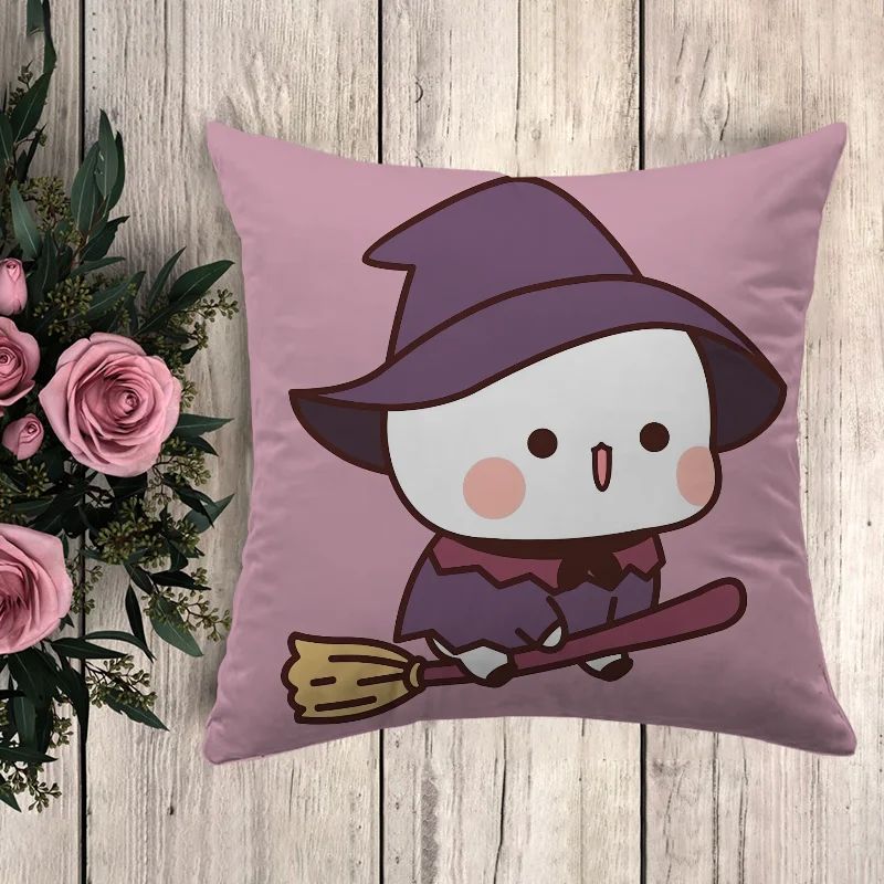 Anime Almofadas Decorativas para Sofá, Bubu Dudu, Fronha, Capa De Almofada, Deco