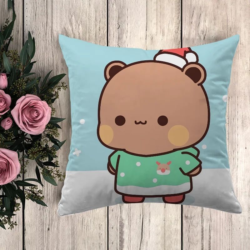 Anime Almofadas Decorativas para Sofá, Bubu Dudu, Fronha, Capa De Almofada, Deco