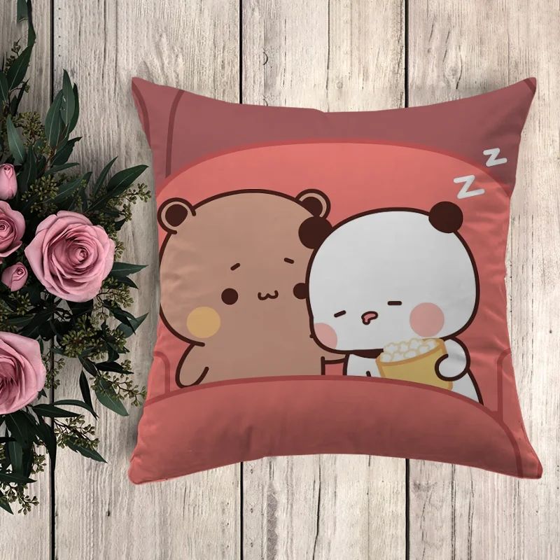 Anime Almofadas Decorativas para Sofá, Bubu Dudu, Fronha, Capa De Almofada, Deco