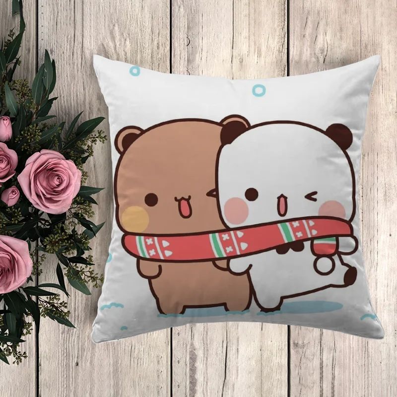Anime Almofadas Decorativas para Sofá, Bubu Dudu, Fronha, Capa De Almofada, Deco