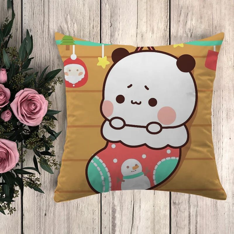 Anime Almofadas Decorativas para Sofá, Bubu Dudu, Fronha, Capa De Almofada, Deco