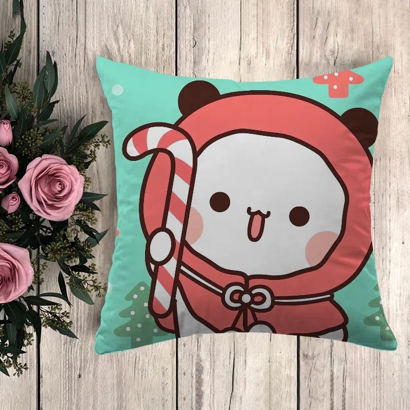 Anime Almofadas Decorativas para Sofá, Bubu Dudu, Fronha, Capa De Almofada, Deco