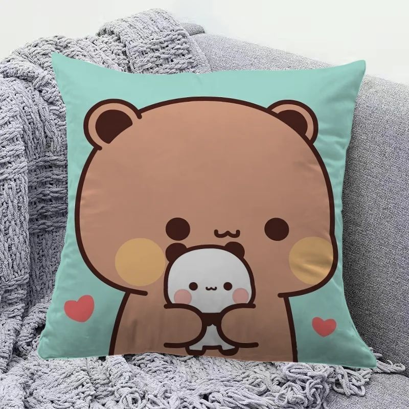 Anime Almofadas Decorativas para Sofá, Bubu Dudu, Fronha, Capa De Almofada, Deco