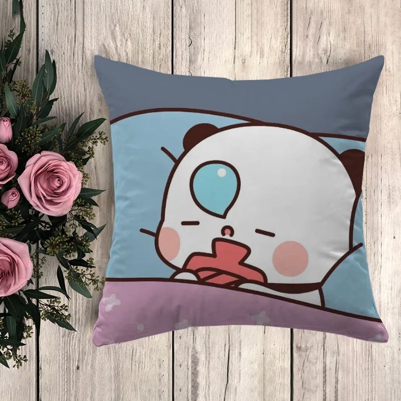 Anime Almofadas Decorativas para Sofá, Bubu Dudu, Fronha, Capa De Almofada, Deco