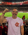 Camiseta Torcedor Colecionador FLAMENGO Manto do Mengão Rubro Negro Estampa DTF Unissex - Brasão 2026  em 3D