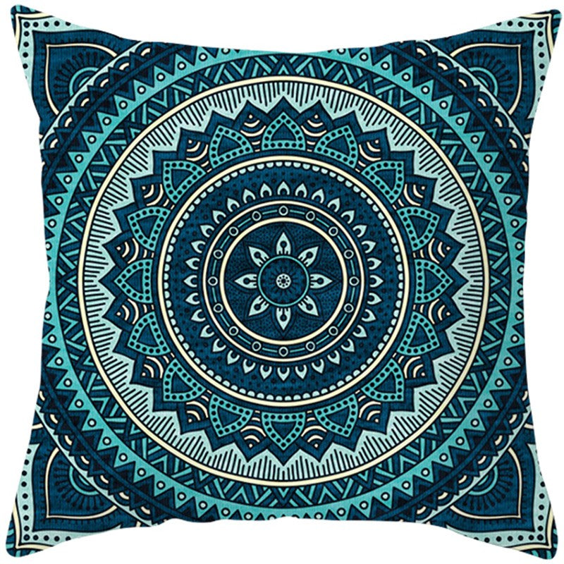 Mandala Print Praça Fronha, Capa de Almofada, Decoração, Carro, Sofá