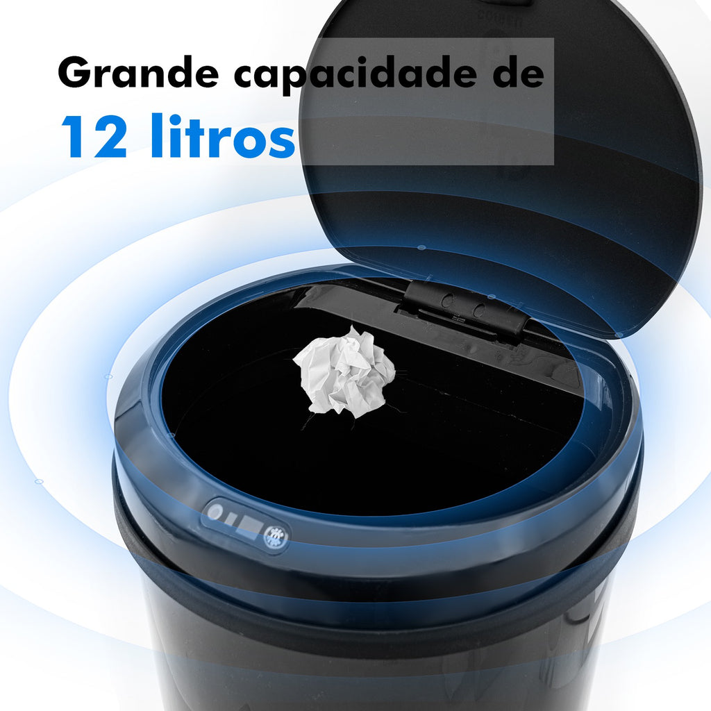 lixeira inteligente,lixeira sensor automático,lixeira banheiro,lixeira inteligen
