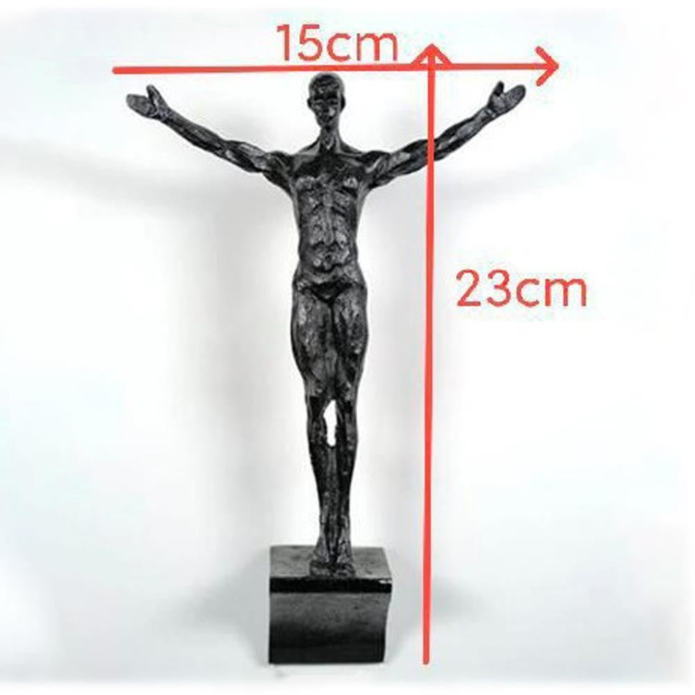 Atleta Escalada Resina Fundo De Parede Pendurado Decoração, Escultura Estátua, F