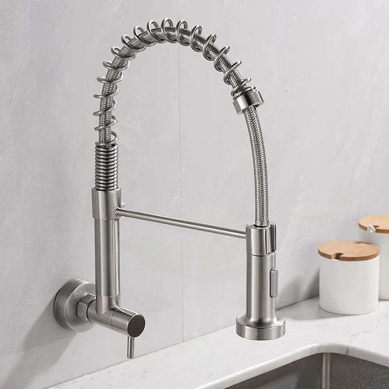 Torneira de Cozinha Gourmet Monocomando Premium, Pulverizador Removível, Instala