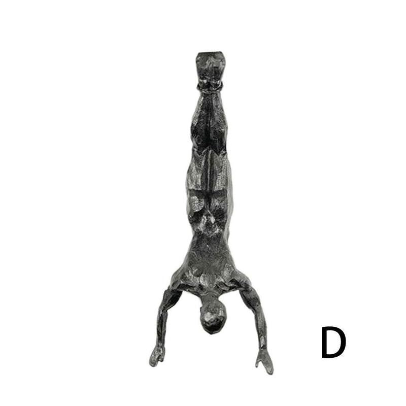 Atleta Escalada Resina Fundo De Parede Pendurado Decoração, Escultura Estátua, F
