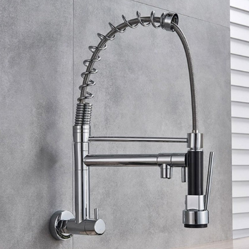 Torneira de Cozinha Gourmet Monocomando Premium, Pulverizador Removível, Instala