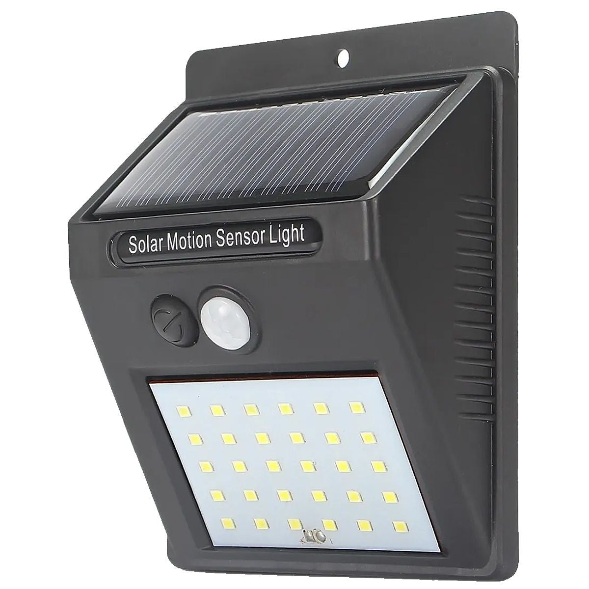 Parede solar impermeável luminosa com sensor de movimento, fotografia automática