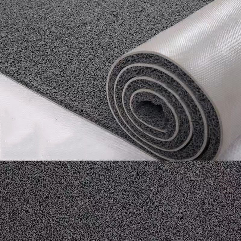 PVC Anti-Slip Mat Entrance Door Floor Mat Waterproof Non-Slip Rubber Bottom Carpet Outdoor Stair Walkway Dust Removal Floor Mat