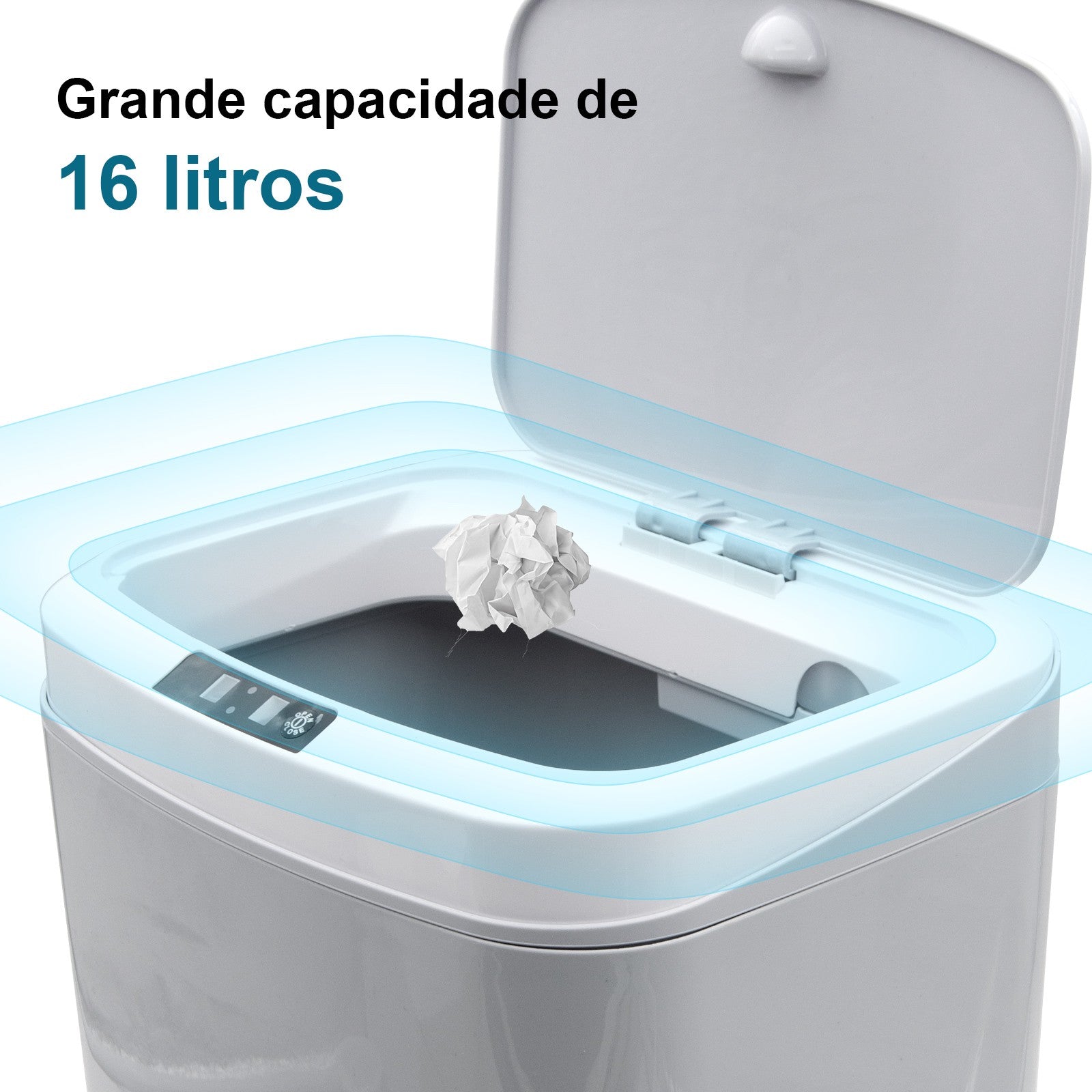 lixeira inteligente,lixeira sensor automático,lixeira banheiro,lixeira inteligen