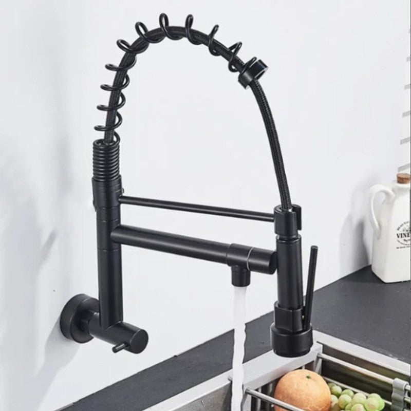 Torneira de Cozinha Gourmet Monocomando Premium, Pulverizador Removível, Instala