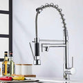 Torneira de Cozinha Gourmet Monocomando Premium, Pulverizador Removível, Instala