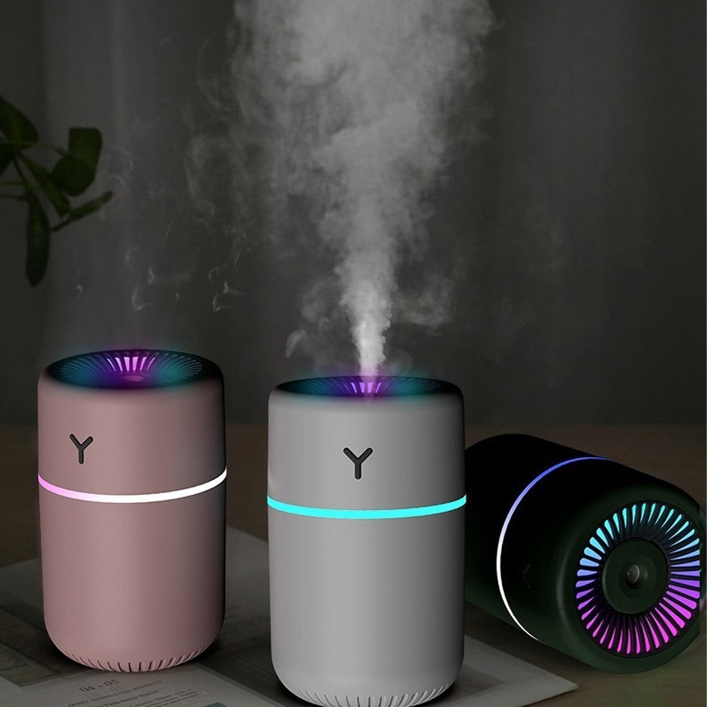 Mini Umidificador De Ar Purificador E Aromatizador Ambiente Difusor Climatizador