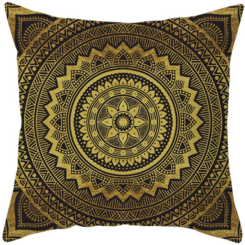 Mandala Print Praça Fronha, Capa de Almofada, Decoração, Carro, Sofá