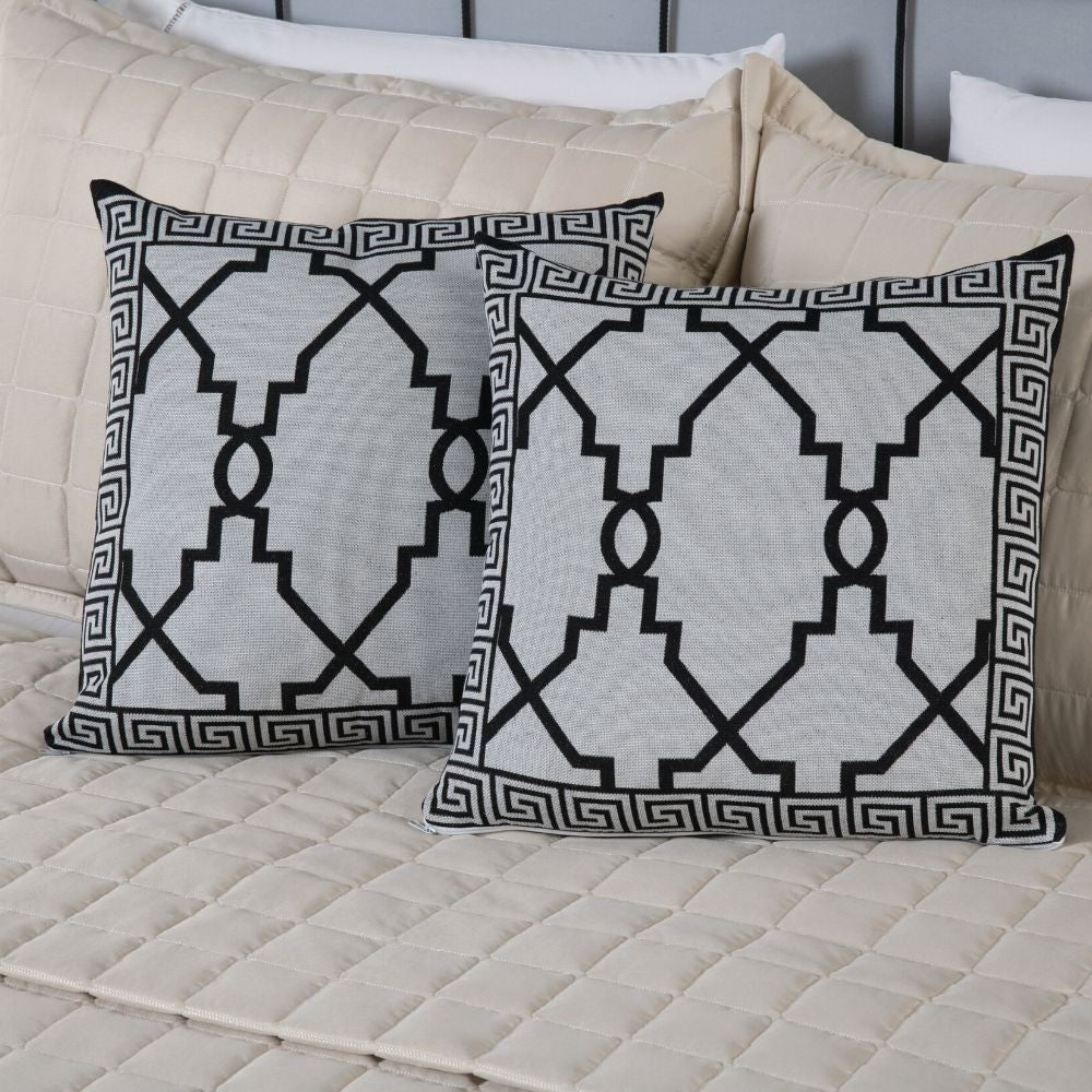 Kit Peseira Grécia 5 Peças Queen 60% Algodão / 40% Poliéster Tecido Jacquard Aco