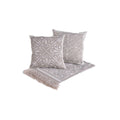 Kit Peseira de Cama Grécia 5 Peças King 60% Algodão / 40% Poliéster Jacquard com