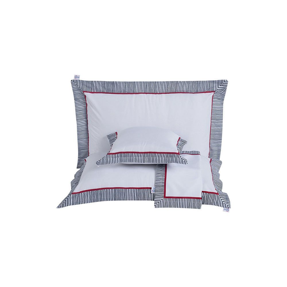 Kit Cobre Leito Dupla Face Casal Queen Bordado Renove Hipercal 400 Fios Cor:cinz