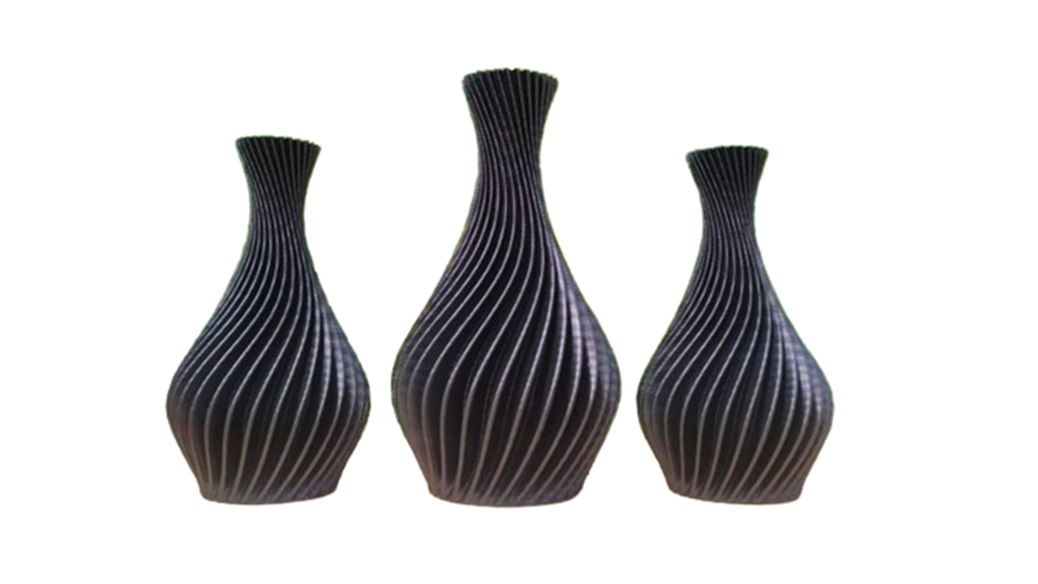 Kit 3x  Vasos De Plantas Artificiais Jarro Decoração Sala